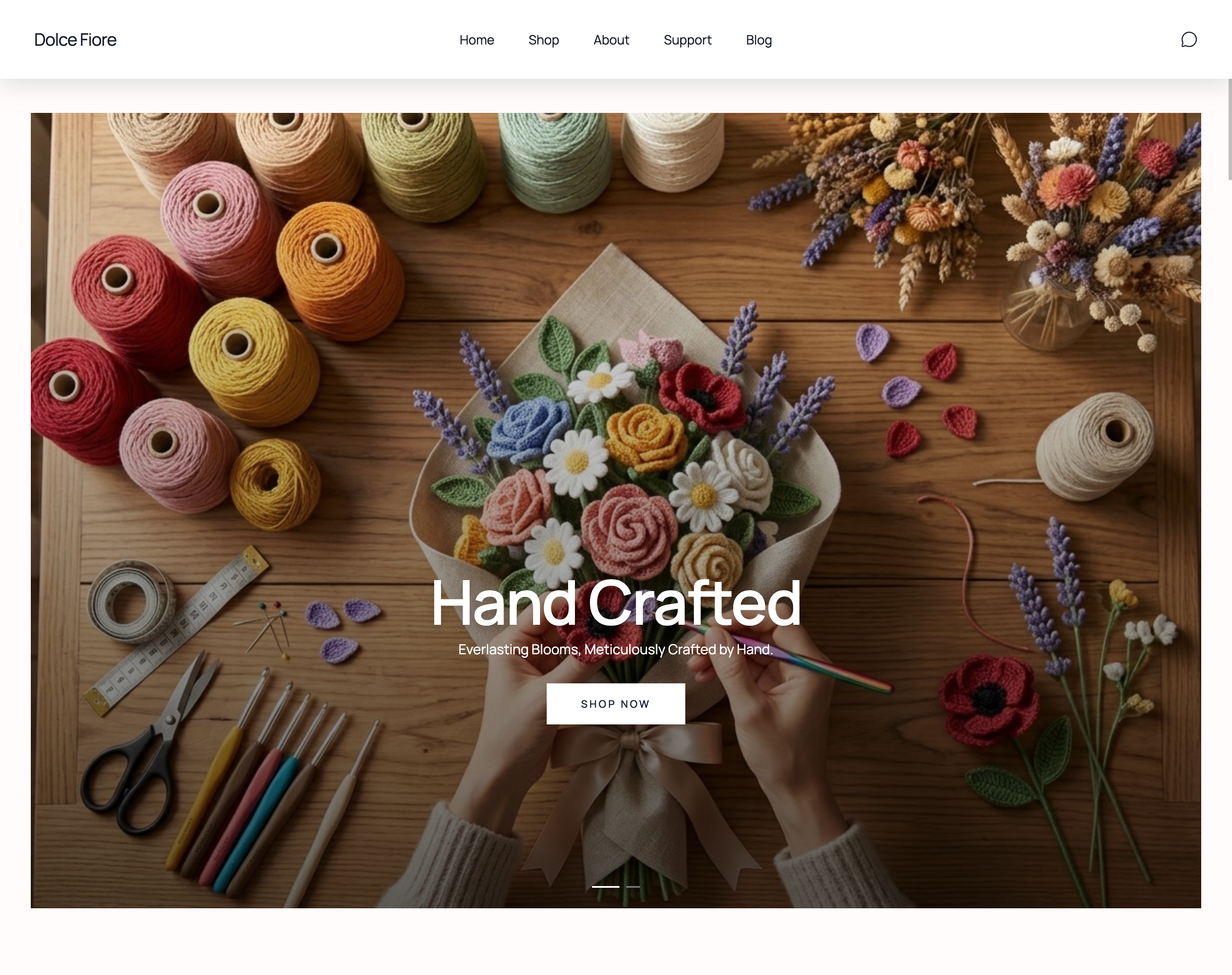 Dolce Fiore florist website